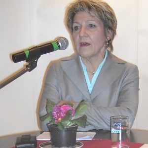 Dagmar Mühlenfeld beim Frauenempfang
